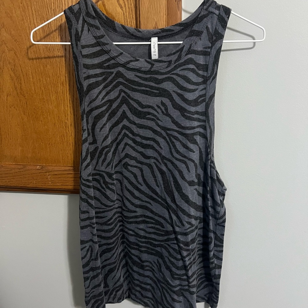 Z Supply Zebra Muscle Tank